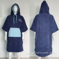 custom microfiber cotton surf robe hooded poncho towel